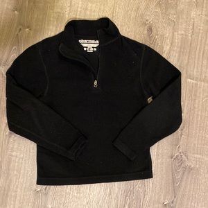 Obermeyer youth 3/4 zip polar fleece